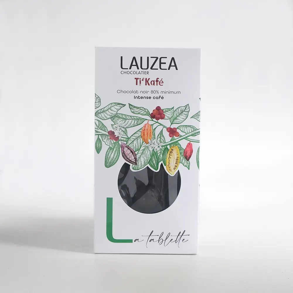 TABLETTE TI KAFE 80%